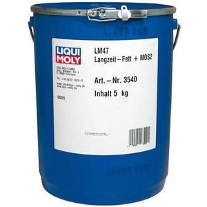 Liqui-Moly Mehrzweckfett LM 47, 3540, Langzeitfett, MoS2, Eimer 5 kg