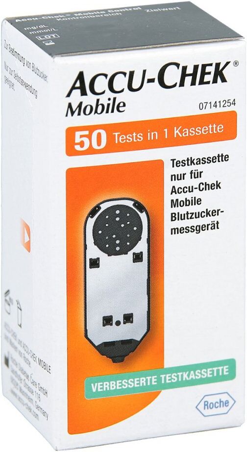 Accu Chek Mobile Testkassette 50stk
