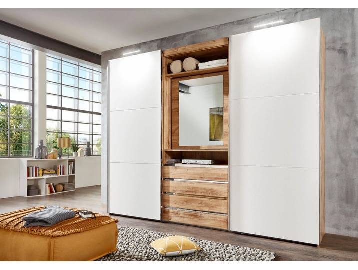 Wimex Schwebetürenschrank Magic by fresh to go mit drehbarer Spiegeltür