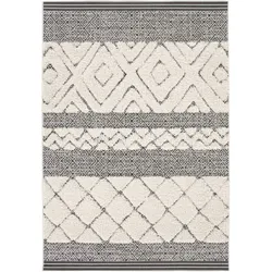 Outdoorteppich Ritual & Ritchie 160 x 230cm Polypropylen Weiß / Grau 230 cm
