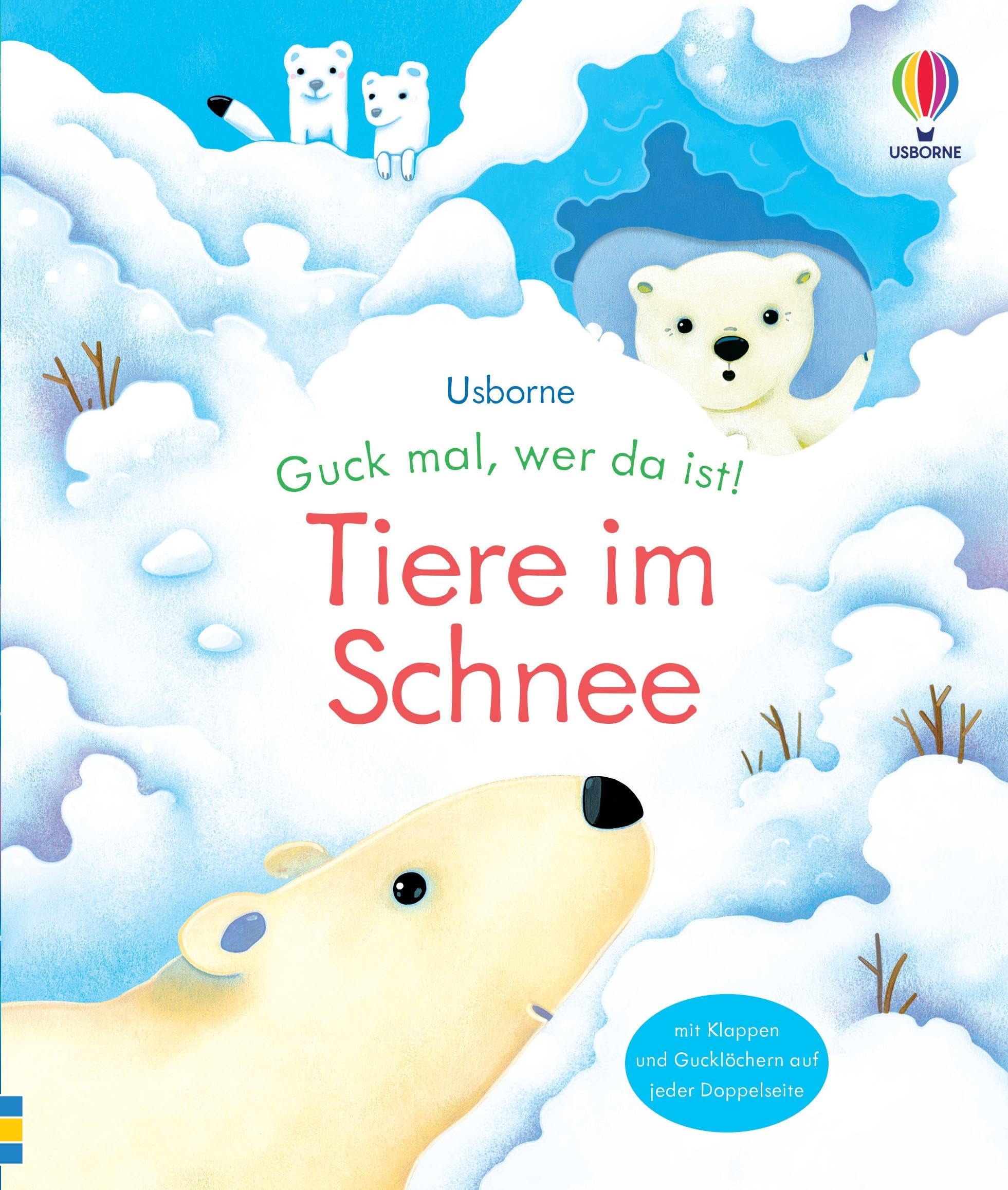 Guck mal, wer da ist! Tiere im Schnee: Kindersachbuch, das zu den tierischen Bewohnern der kalten Regionen unserer Erde entführt – mit Klappen und Gucklöchern – ab 3 Jahren - Preis vom 30.09.2026 22:30:23 h