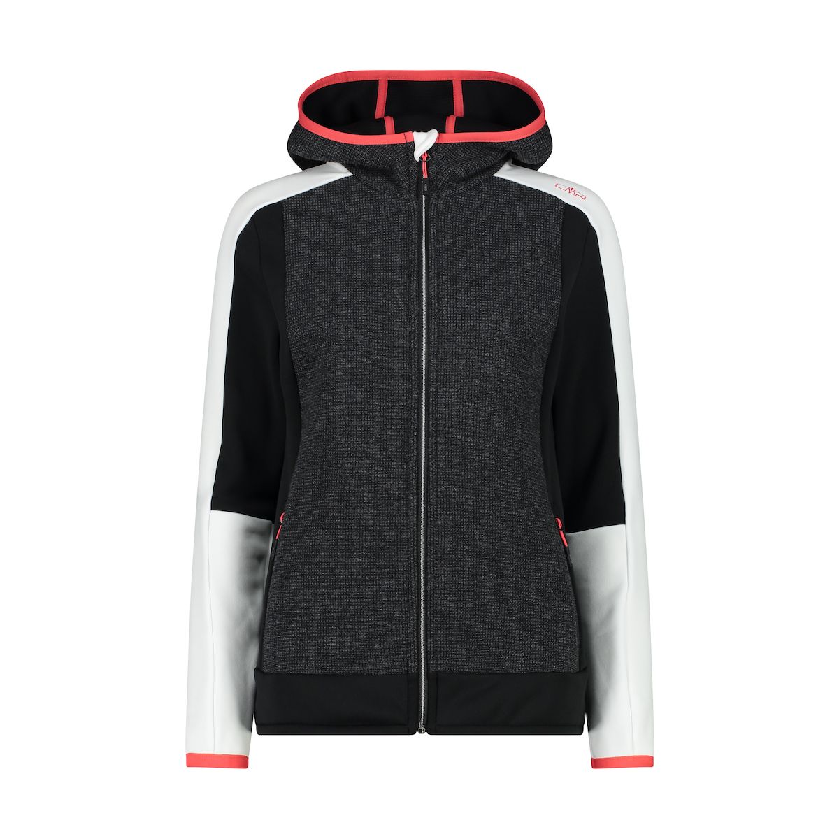 CMP Woman Jacket FIX Hood bianco (A001) 38 34M2826-A001-38
