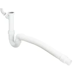Fertigablauf mit Waschmaschinenanschluss  und flexiblen Abgang DN 40x40/50 mm /1...