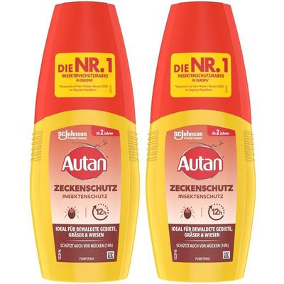 Autan Zeckenschutz Pumpspray 2x 2x100 ml Spray
