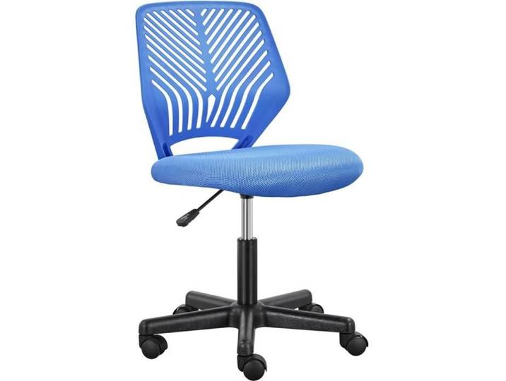 Yaheetech Chaise de Bureau Chaise d'Ordinateur Fauteuil Bureau Pivotant Fonction Réglage Style Moderne Charge de 136kg Bleu