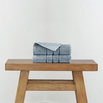 Cariloha Hand Towel   Turkish Cotton and Viscose Material Blend   Extra Smooth, Odor Resistant and Highly Absorbent