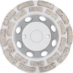 Diamantschleiftopf Ø125mm, doppelreihig, BETON, ESTRICH, MAUERWERK