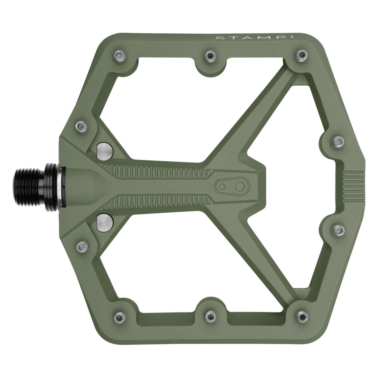 Crankbrothers Stamp 1 Gen 2 Large Plattform-Pedal, green (16819)