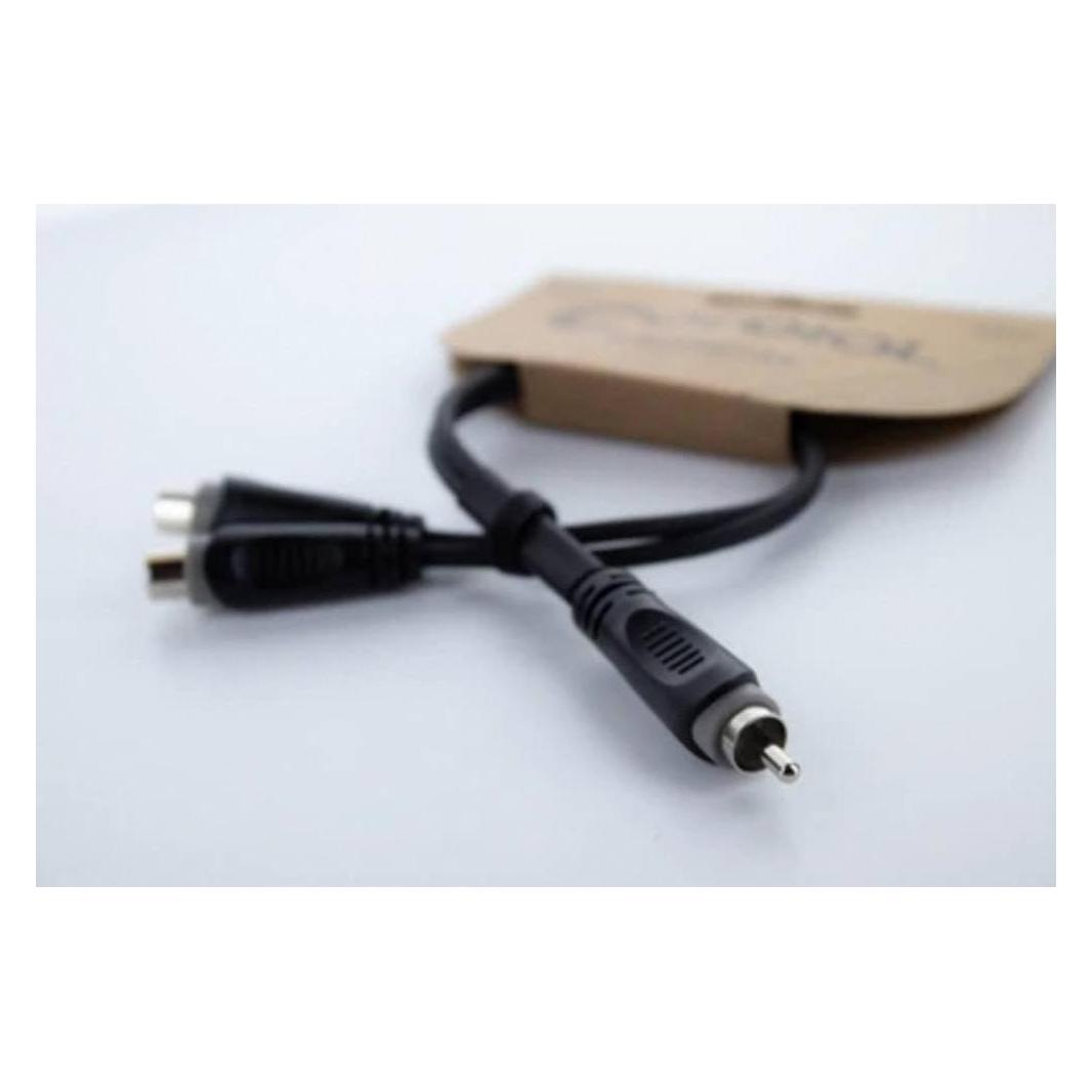 Cordial 14891 Klinke / Cinch Audio Y-Adapter (1x Cinch-Stecker - 2x Cinch-Buchse (14891)