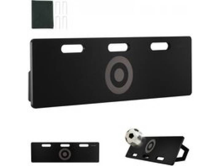 VEVOR Planche de rebond de football, mur de football portable 100 x 30 cm avec rebond à 2 angles, en PEHD, équipement d'entraînement de football pour enfants, adultes, entraînement de passe et de tir