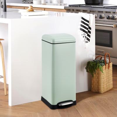 Garvee 8 Gallon Step Trash Can, with Removable Inner Bucket