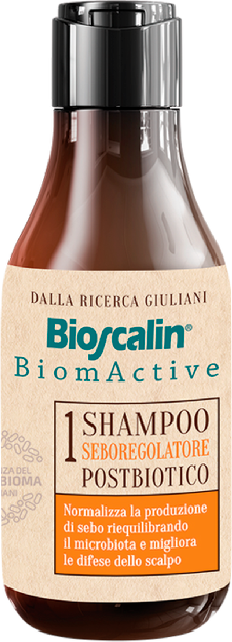 Boiron Bioscalin BiomActive Champô Pós-biótico Seboregulador 200ml