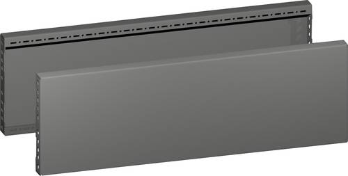 Rittal VX Sockel-Blende, seitlich, H: 200 mm, für T: 800 mm, Stahlblech Sockel Seitenset 8660044 Inhalt: 1St.