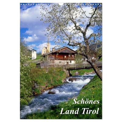 Schönes Land Tirol (Wandkalender 2026 DIN A3 hoch), CALVENDO Monatskalender
