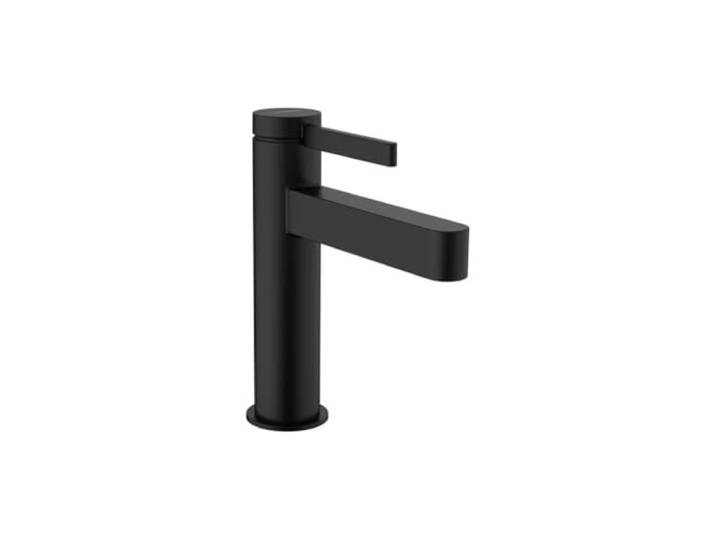 hansgrohe Finoris Mitigeur de lavabo 110 avec tirette et vidage\, noir mat\, 76020670