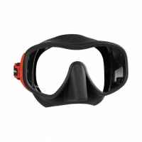 Mares Juno - Maske - rot/schwarz
