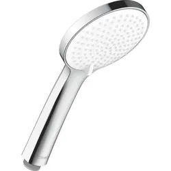 Duravit Handbrause 3jet 110 MinusFlow UV0652015010 Anschlussgewinde G 1/2, chrom/weiß, Duschkopf