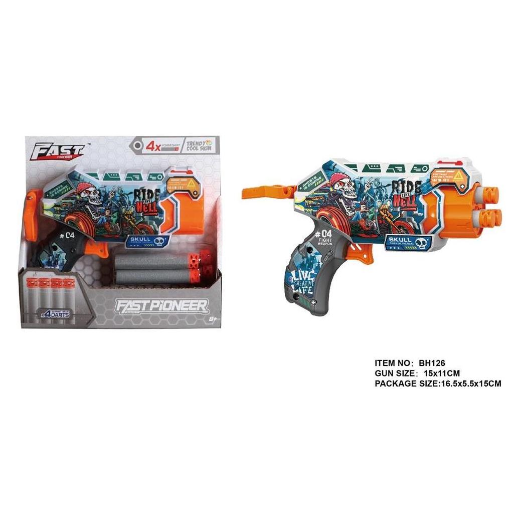 Lean Toys Raketenwerfer 4 Stk (53216448)