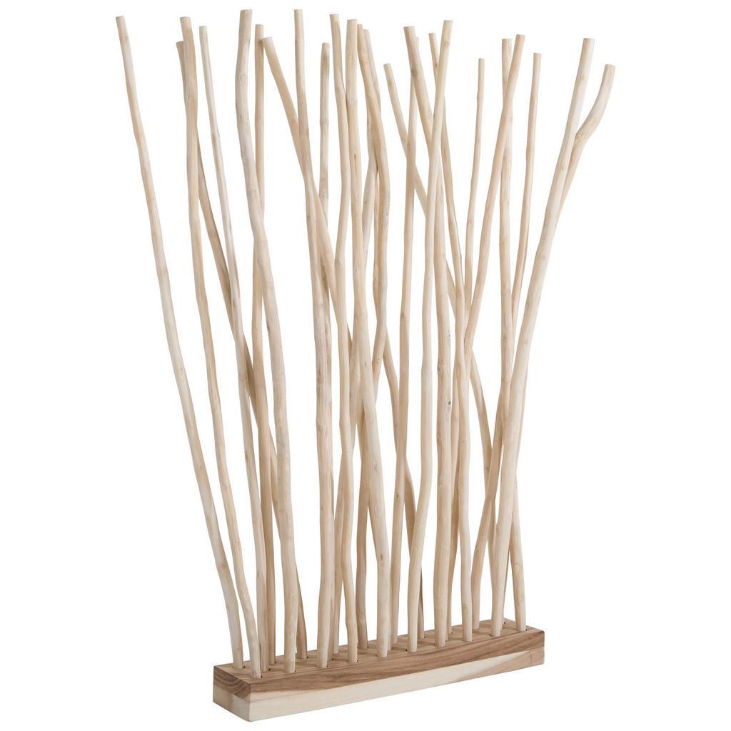 Livetastic Raumteiler, Natur, Holz, Suar Holz,Teakholz, massiv, 100x180x20 cm, Wohnzimmer, Raumteiler & Paravents, Raumteiler