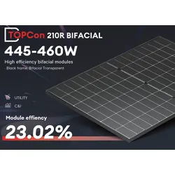 SunPro 'SPDG460-N96R12 Black frame, '(0% MwSt §12 III UstG)