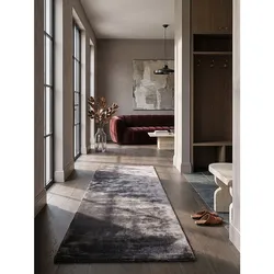 Läufer Antirutsch Anthrazit 60x110 cm - ALDAN   Kadima Design