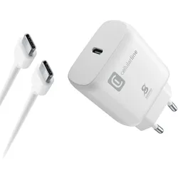 Cellularline USB-C Charger Kit für Samsung 25W White