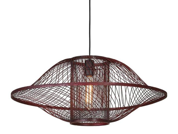 GOOD&MOJO - Lampe à suspendre Maui - Naturel - Ø70cm Lampe à suspendre - Lampe de table à manger - Lampe de salon - Lampe de chambre à coucher - Salon