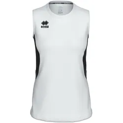 Errea, Damen, Sportshirt, Singlet Carry Ad (XXL), Weiss