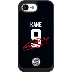 Nivocase Handyhülle für Apple iPhone 17e Hülle NIVOpure Case Schwarz FC Bayern München Trikot Harry Kane (Apple iPhone 17e), Smartphone Hülle, Schwarz