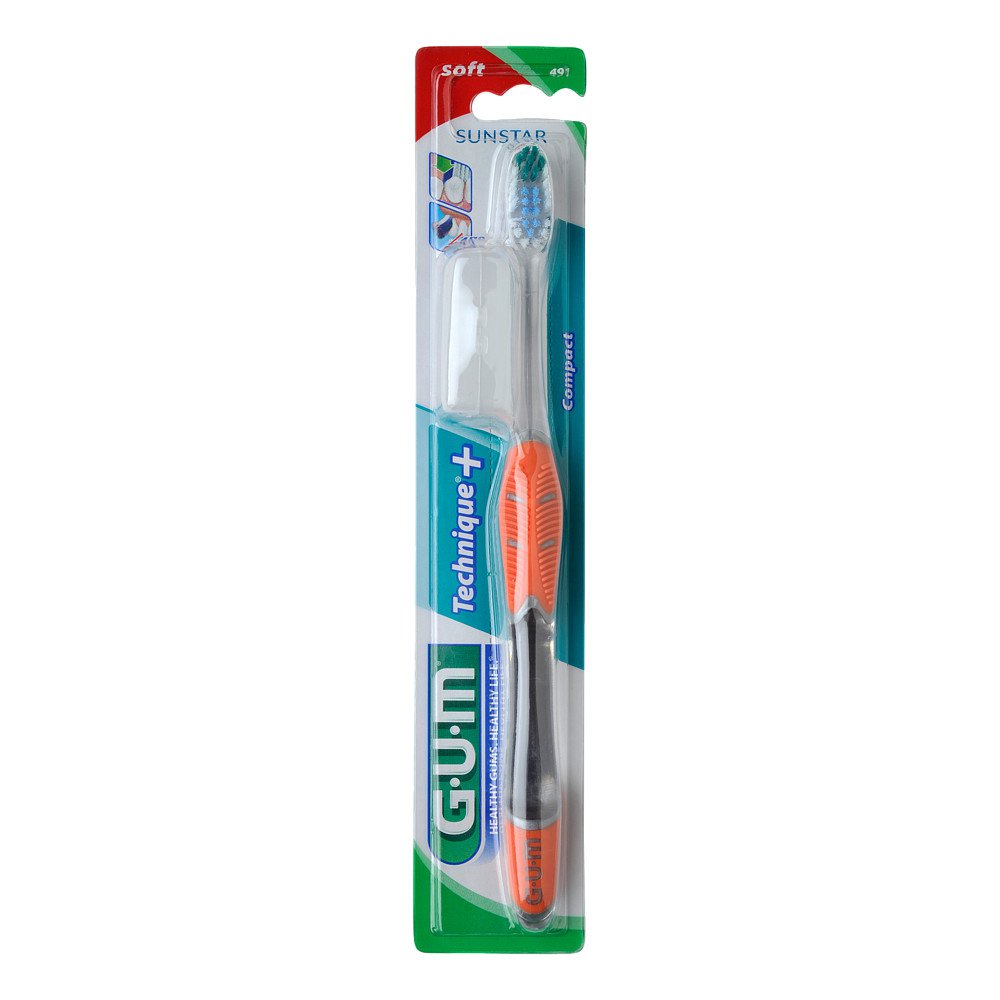 Sunstar Deutschland GmbH GUM Technique + Zahnbürste kompakt weich Blister 03400361