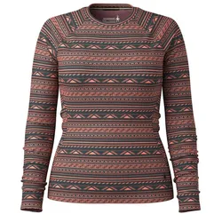 Smartwool Damen Classic Thermal Merino Langarmshirt - XS - Coral Reef Summit Soul