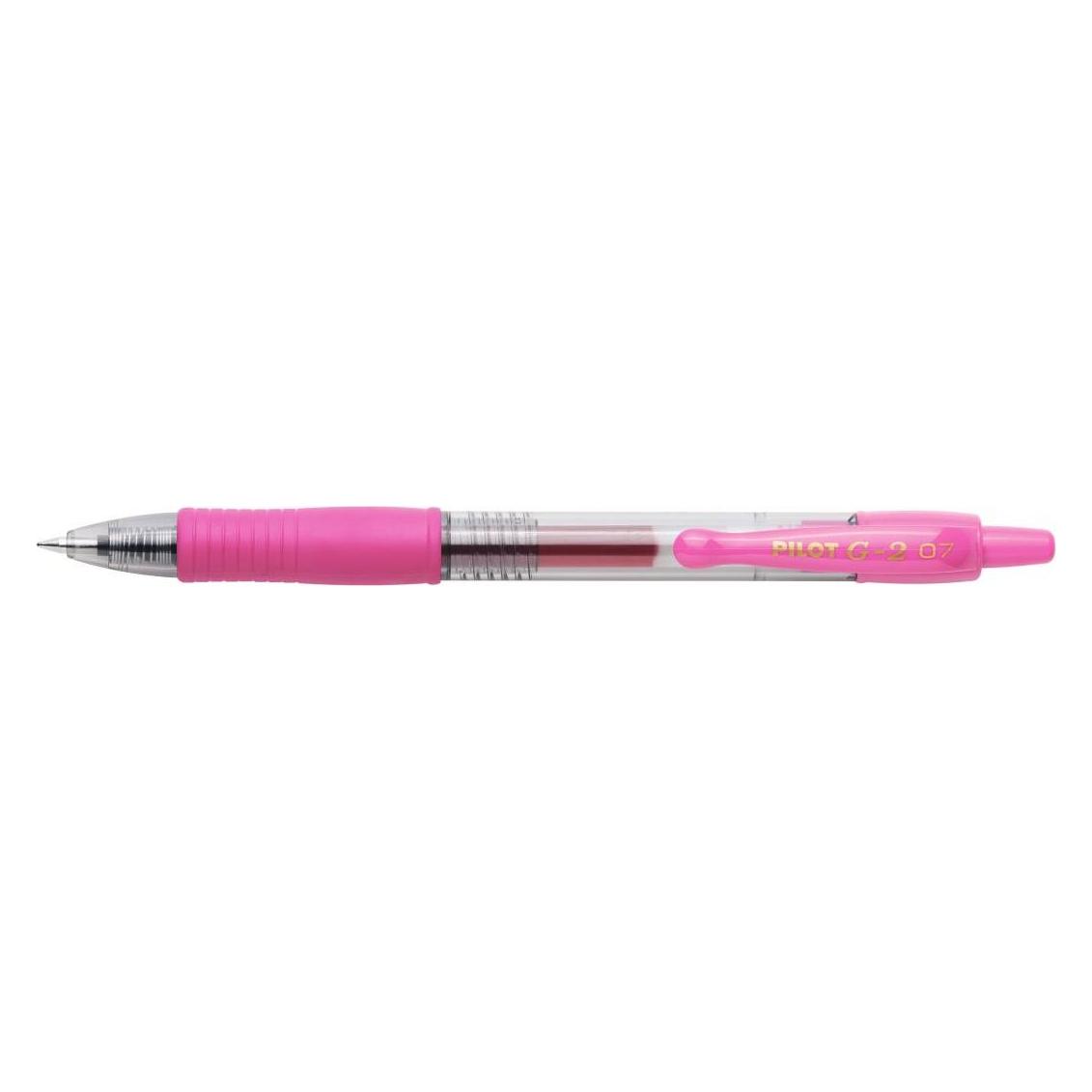 Pilot Gelschreiber G2 07, Strich-/Geh"usefarbe: rosa (1x) (275821)