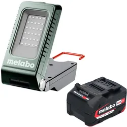 Metabo, Arbeitsleuchte, BSA 18-1000 Akku Baustrahler 18 V 1000 lm + 1x Akku 4,0 Ah - ohne Ladegerät (1000 lm)