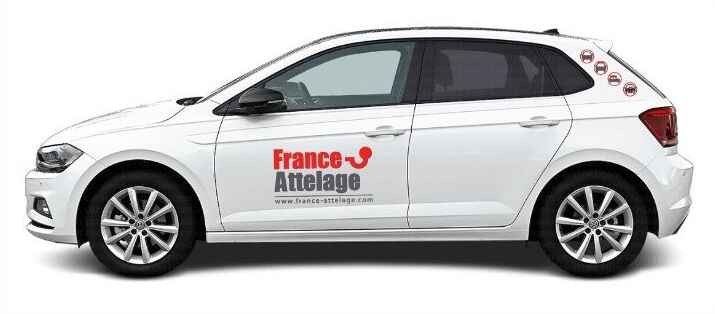 Véhicule de location atelier France Attelage Rouen Oissel (demi-journée)
