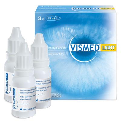 Vismed light Augentropfen 3x15 ml