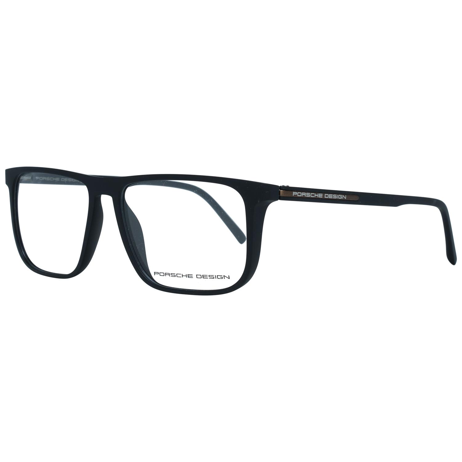 Porsche Design Square Black Mens Glazen frames