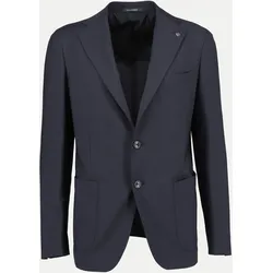 Anzug aus Wolle mit Stretch Blau 48