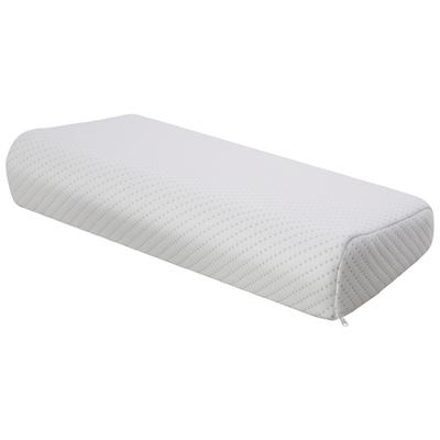 Nackenstützkissen BECO "Vario", weiß, B:33cm H:11,5cm L:63cm, Bezug: 100% Polyester. Füllung: 100% Polyurethan, Kopfkissen, Zwei unterschiedliche Höhen und Härten