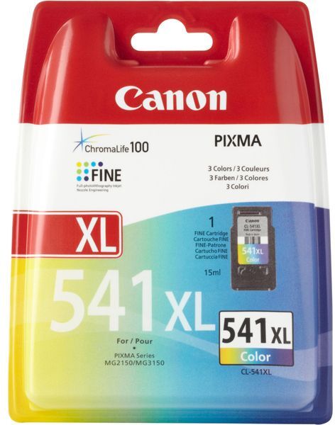 Canon CL-541 XL - 3-couleurs - Cartouche d'encre - Grande capacité 3-couleurs