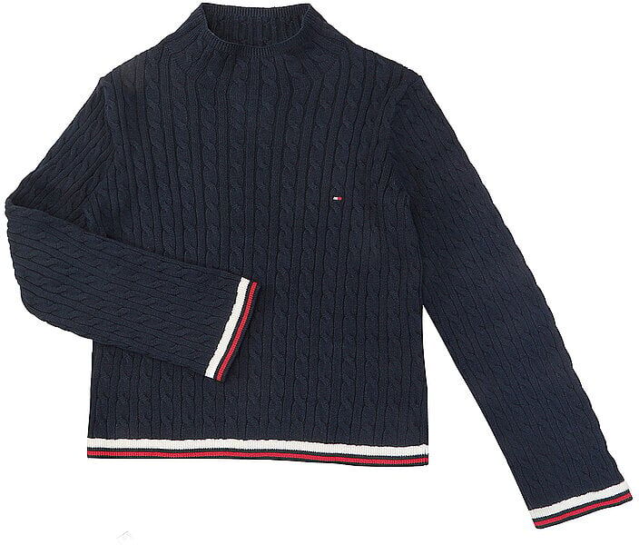 Tommy Hilfiger Mädchen Pullover dunkelblau   140 140