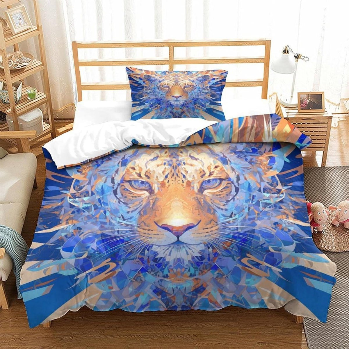 Dekbedovertrek set met slopen, Stijl-7, 135 x 200 cm