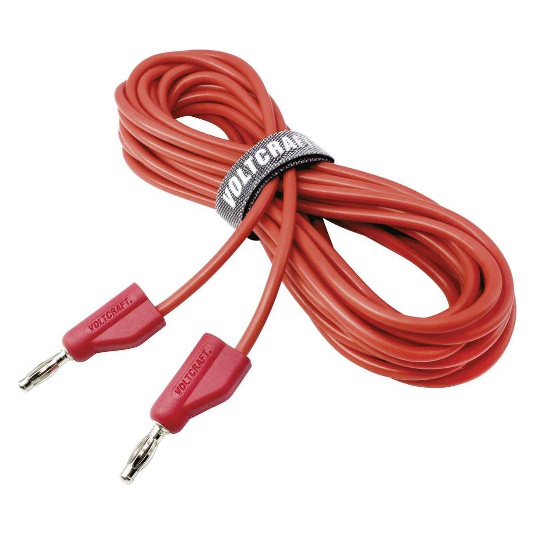 Voltcraft Hochflexible Messleitung (Lame (MSB-300-5-ROT)