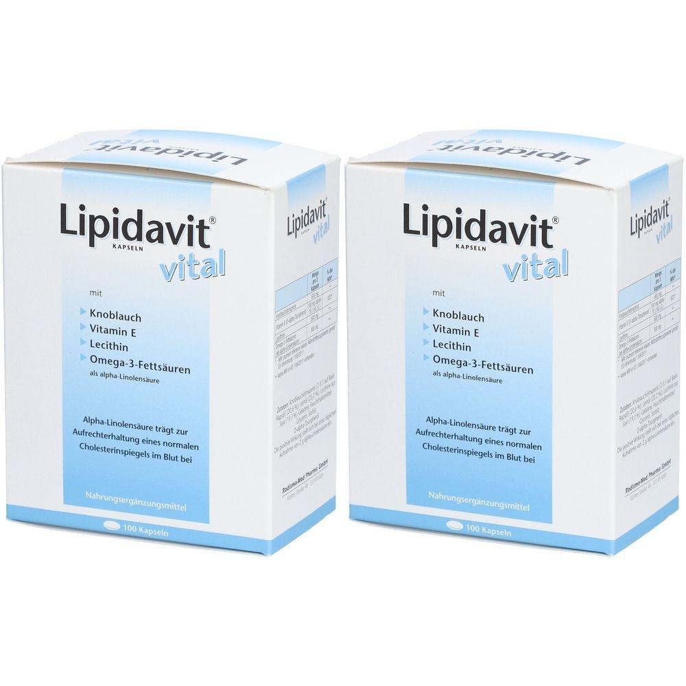 Lipidavit Vital Kapseln 2x 2x100 St