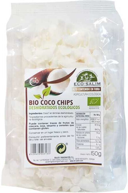 ECO SALIM Kokoschips Öko 150 gr