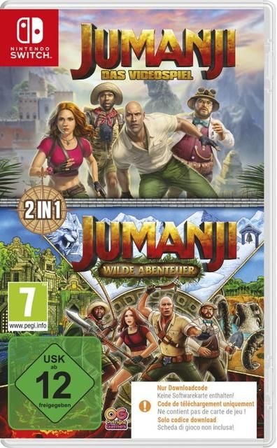 ak tronic Jumanji 1+2 Compilation (Nintendo Switch) 12325
