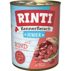 Rinti Kennerfleisch Junior + Rind 12x800 g