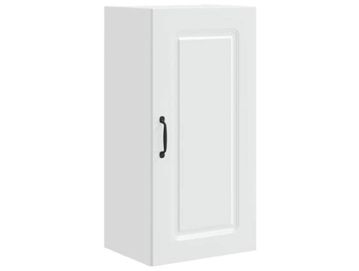 HKTMGDNG Küchenwandschrank Weiß 40 x 31 x 80 cm Holzwerkstoff Kompakter Hängeschrank für kleine Küchen. Bietet dreistufigen Stauraum für Geschirr und Kochutensilien auf Wandhöhe.