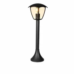 Außenleuchte Stehleuchte Bodenlampe Gartenleuchte IP44 Schwarz Aluminium H 60 cm
