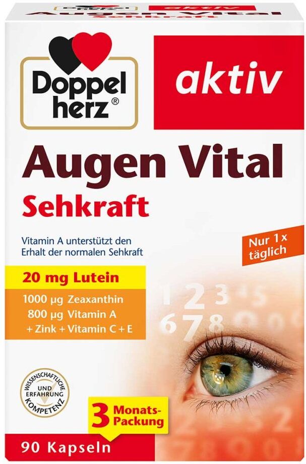 Doppelherz Augen Vital Sehkraft Kapseln 90stk