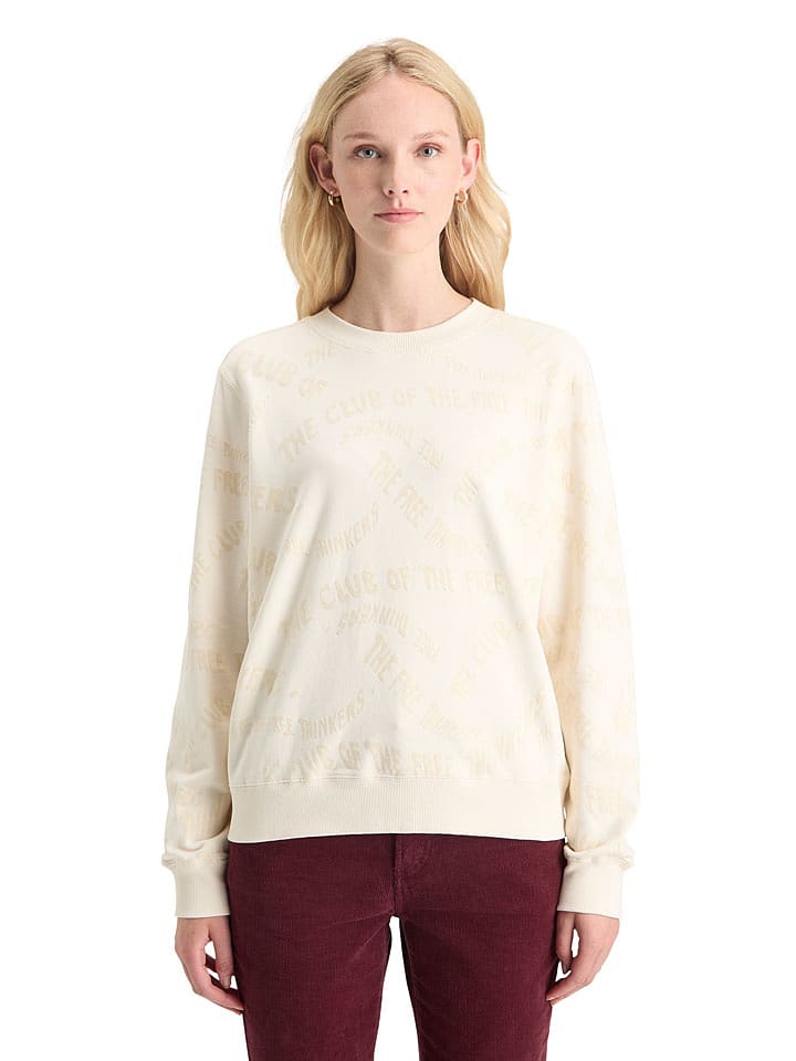 Scotch & Soda Sweatshirt in Creme - XS